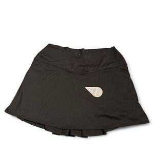 Adair women’s Cross-waist Pleated Skort inner short pockets stretch Size XL NWT